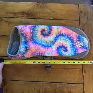 Colorful Tie-Dye Dog Sweater
